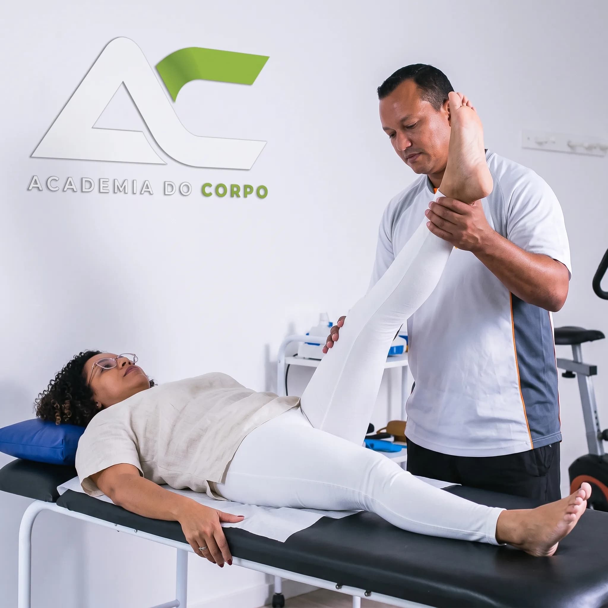 Especialidade de Fisioterapia na Academia do Corpo